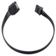 Переходник удлинитель 32 см 15 pin SATA->SATA кабель питания САТА (794728336) плоский Черный - изображение 5