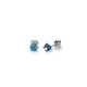 Срібний комплект Spark зі Swarovski Cube Small WKJ48416BB - зображення 3