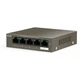 Коммутатор TENDA TEF1105P-4-63W 4xFE PoE, 1xFE Uplink (TEF1105P-4-63W) - зображення 3