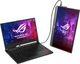 Монитор LCD 17.3" Asus Portable XG17AHPE MicroHDMI, 2xUSB Type-C, IPS, 1920x1080, 240Hz, MM, Built-in battery, camera, smart cas (90LM05G1-B02170) - изображение 8