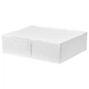 Органайзер для одежды постельного IKEA SKUBB белый 69x55x19 см 902.949.89 - изображение 1