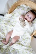Пеленка муслиновая бамбуковая Kiddie Лайм 120х120 см - изображение 4