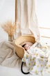 Пеленка муслиновая бамбуковая Kiddie Widdie Грушки 120х120 см - изображение 1