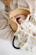 Пеленка муслиновая бамбуковая Kiddie Widdie Грушки 120х120 см - изображение 2
