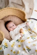 Пеленка муслиновая бамбуковая Kiddie Widdie Грушки 120х120 см - изображение 3