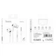 Навушники Вакуумні Hoco M101 Pro Crystal sound 3.5mm wire-controlled earphones with microphone White - изображение 7