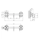 Крючок для ванной комнаты Kroner KRM Elbe - ACC2914-3 (CV022875) - изображение 5