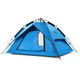 Палатка четырехместная самораскладивающаяся Naturehike NH21ZP008, полиэстер 210D, PU2000 мм 205x225x130 см голубой - изображение 1