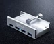 USB-хаб Orico MH4PU-P USB 3.0 4 порти концентратор USB hub розгалужувач сріблястий - зображення 6
