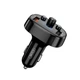 FM-трансмиттер XO BCC03 car charger 18W Bluetooth+QC3.0 Quick Charger Black (6920680877348) - изображение 3