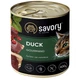 Savory Cat Gourmand Duck - Влажный корм из мяса утки для взрослых котов гурманов, 400 г - изображение 1