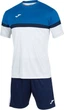 Комплект футбольної форми Joma DANUBIO біло-синій S 102857.207 - зображення 1