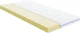 Ортопедический матрас Highfoam Largo Super Slim 80х190 см (4820000911870) - изображение 1