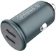 Автомобильное зарядное устройство для Intaleo CCGQPD250 2хType-C 50W QC 3.0+PD 3.0 Grey (1283126559518) - изображение 1