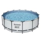 Семейный каркасный круглый бассейн Bestway 56420 366x122 см (21-9-56420 BW Max) - изображение 1