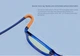 Очки компьютерные Mi Children’s Computer Glasses TR90 детские 35% защиты HMJ03TS синие - изображение 7