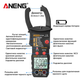 Мультиметр цифровой Aneng ST184 Токовые клещи 6000 отсчетов, True RMS, AC/DC - изображение 2
