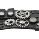 Шкіряний браслет Rockway Стимпанк чорний (bsp-31) (00000004729) - зображення 3