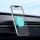 Держатель для мобильного автодержатель Hoco H1 Crystal magnetic Car holder (air outlet) мятный - изображение 2