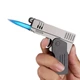 Зажигалка газовая Lighter трансформер два вида пламени Серая - изображение 3