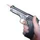 Зажигалка газовая Lighter в виде пистолета Черная - изображение 3