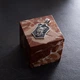 Серебряный кулон "Волк воет на луну" 376 Онікс - изображение 6