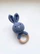 Детский подарочный набор из 3-х вещей с синим кроликом Kiddie Widdie - изображение 6