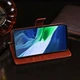 Чехол Idewei для Infinix Note 10 Pro / X695C книжка кожа PU с визитницей коричневый - изображение 7