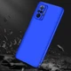 Чехол GKK 360 для Xiaomi Redmi Note 10 Pro бампер противоударный Blue - изображение 3