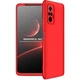 Чехол GKK 360 для Xiaomi Redmi Note 10 Pro бампер противоударный Red - изображение 1