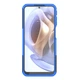 Чехол Armor для Motorola Moto G31 / G41 бампер противоударный с подставкой Blue - изображение 3