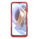 Чехол Armor для Motorola Moto G31 / G41 бампер противоударный с подставкой Red - изображение 3