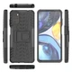 Чехол Armor для Motorola Moto G22 бампер противоударный с подставкой Black - изображение 7
