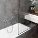 Смеситель для ванны Hansgrohe Vernis Blend, 21,9х18,4 см, Хром (71440000) - изображение 2
