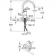 Змішувач для кухні Grohe Eurosmart New, 33,9х18,2 см, Хром (33202002) - зображення 4