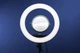 Кольцевая лампа 45 см DeLux LED Professional (55W) с зеркалом для макияжа и точной регулировкой света на штативе 220 см / Держатель для телефона(смартфона) - изображение 2