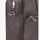Сумка мужская кожаная портфель большой на молнии InBag Briefcase m01287_f Коричневый - изображение 6