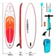 Надувная SUP доска AERO Board 2.0 (335х15х80см) 11' Red Orange - изображение 1