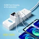 Зарядное устройство Asometech 40W (3xUSB, 1xType-C) - изображение 4