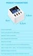 Зарядное устройство Asometech 40W (3xUSB, 1xType-C) - изображение 6