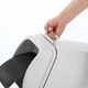 Ведро для мусора 10 л с крышкой пластиковое MVM BIN-12 10L GRAY - изображение 5
