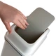 Відро для сміття 15 л з кришкою пластикове MVM BIN-12 15L GRAY - зображення 6