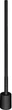 Торшер Ledvance smart Wi-Fi floor corner SLIM RGB TW 8W 2700-6500K 540Lm 80 см Black (4058075765177) - зображення 3