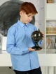 Сорочка для хлопчиків яскраво-блакитна BROSTEM ТС23 35 р. 152 - 158 - зображення 3