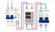 Реле контролю напруги та струму TOMZN TOVPD1-60-EC з РК, 220В, 63А, 2DIN - зображення 4