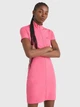 Платье-футболка короткое летнее женское Tommy Hilfiger 300851825 XL Розовое (1159779272) - изображение 2