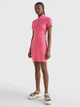 Платье-футболка короткое летнее женское Tommy Hilfiger 300851825 XL Розовое (1159779272) - изображение 4