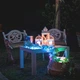 Girlanda LED Smart LED Twinkly Strings RGBW 400, BT+WiFi, Gen II, IP44, czarny kabel (TWS400SPP-BEU) - obraz 9