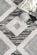 Килим Bilbao Y523A antrasit-white 1.60x2.30 - зображення 3