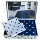 Комплект постельного белья Maison D'or Sweet Dreams Navy сатин 220-160 см синий - изображение 4